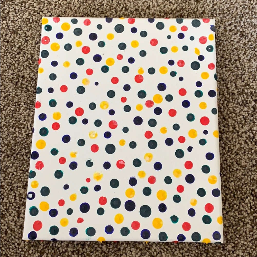 Painting: 3-D Circus Clown